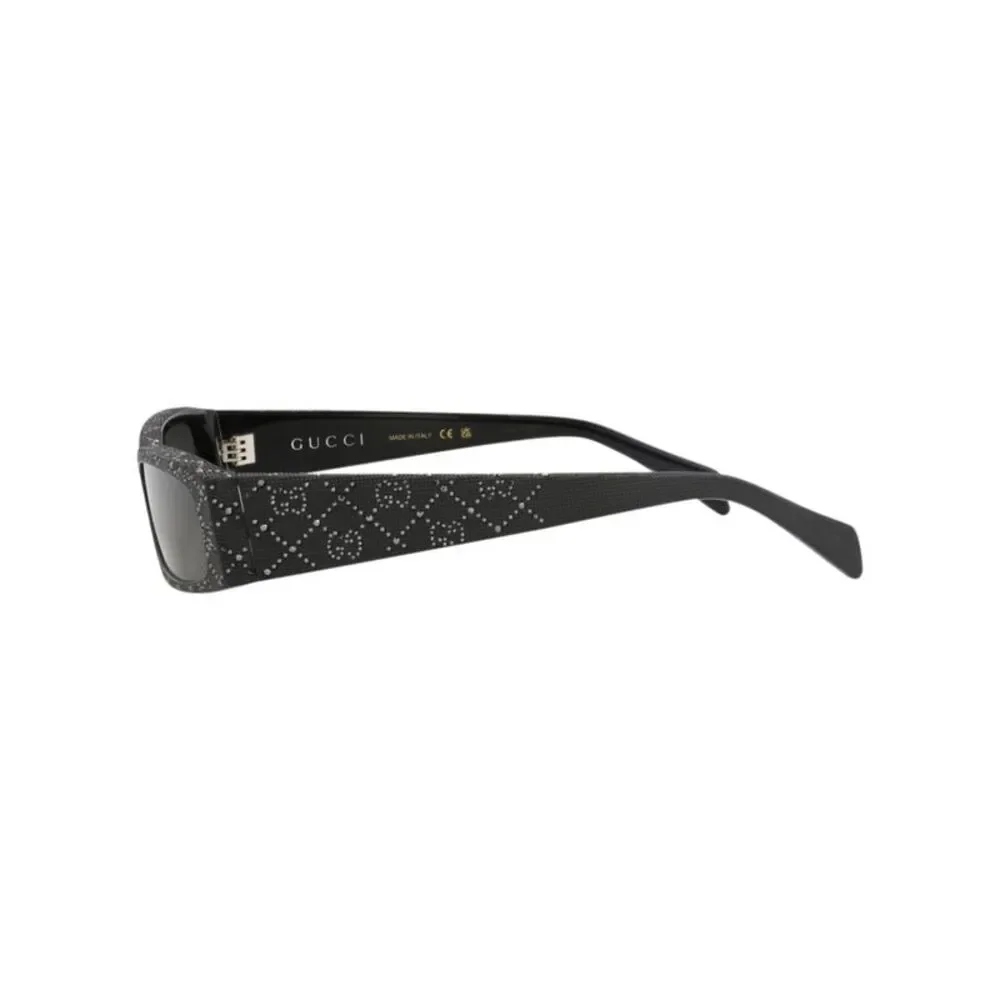 Gucci Square-Frame Recycled Acetate Sunglasses Black Mens